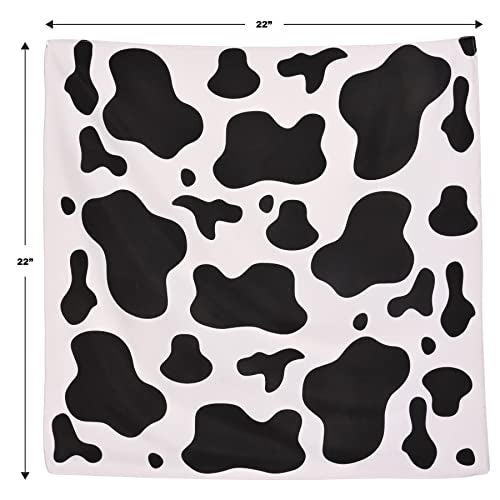 Beistle Cow Print Bandana Party Accessory (1 count) - Image 2