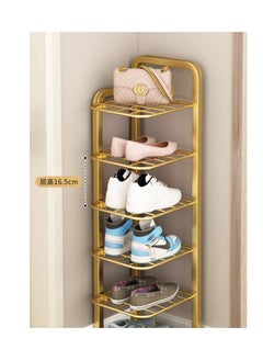 BAIG Shoe Storage Bench Nordic Shoes Closet Modern Multilayer Cabinets Clear Metal Organizer Entrance Hall Furniture  - Image 3