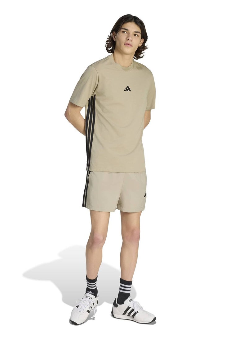 Adidas Essentials 3-Stripes Single Jersey T-Shirt - Image 5