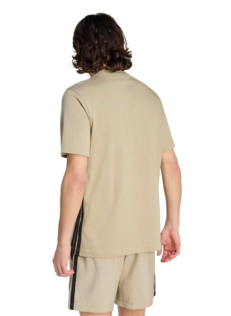 Adidas Essentials 3-Stripes Single Jersey T-Shirt - Image 2