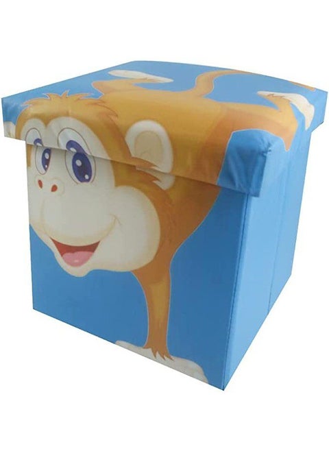 Buff chair and store the raw material Lux and its durability that can bear the weight and store it in it 30x30 cm