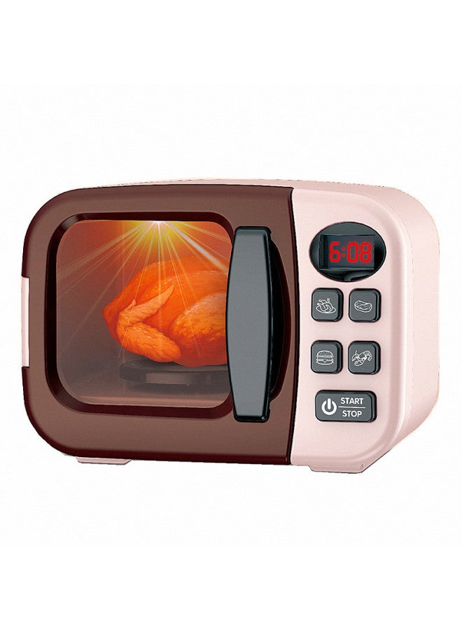 Products Children's Play House Water Jet Vibration Iron Electric Sewing Machine Washing Machine Vacuum Cleaner Small Household Appliances-Specifications:6745A Electric Microwave Oven Combination A Box Of 32  - Image 5