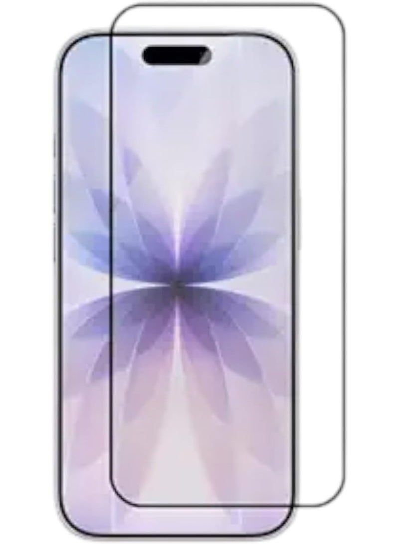 Glass Screen Protector with Anti-Dust Filter Compatible with iPhone 17 – HD Transparency – No Black Frame – Supports Fingerprint Unlock - Image 1