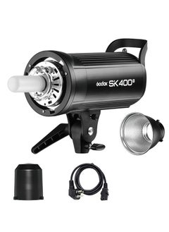 Godox Godox SK400II Studio Strobe 400W, 2.4G Wireless X System GN65 5600K Monolight with Bowens Mount 150W Modeling Lamp, Outstanding Output Stability, Anti-Preflash  - Image 1