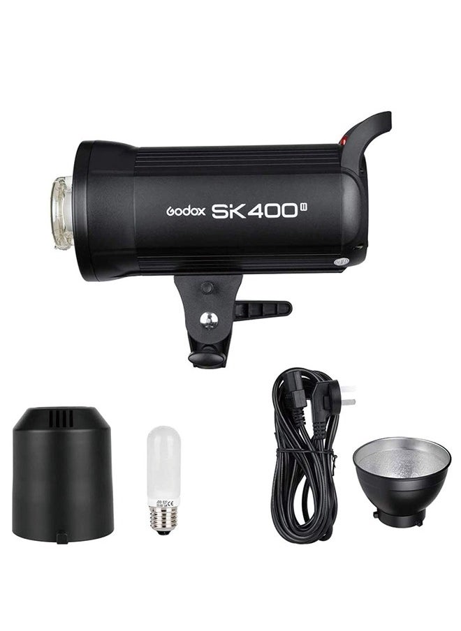 Godox - Godox SK400II Studio Strobe 400W, 2.4G Wireless X System GN65 5600K Monolight with Bowens Mount 150W Modeling Lamp, Outstanding Output Stability, Anti-Preflash - Image 1