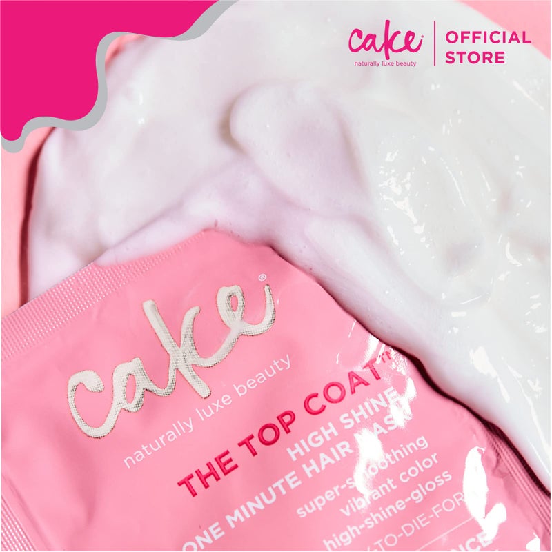 Cake Beauty كعكة بيوتي طلاء القمة قناع الشعر اللامع في دقيقة واحدة، 1.69 أونصة - Image 4