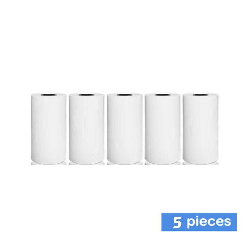 Mini Printer Paper Small Wrong Printer Paper 10 Years Label Paper Adhesive Transparent Sticker - Image 1