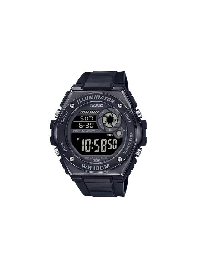 CASIO ساعة رقمية من الراتنج MWD-100HB-1BVDF - Image 1