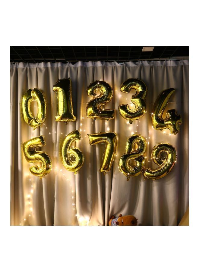 NIBEMINENT Numeric 4 Foil Balloon 30inch - Image 4