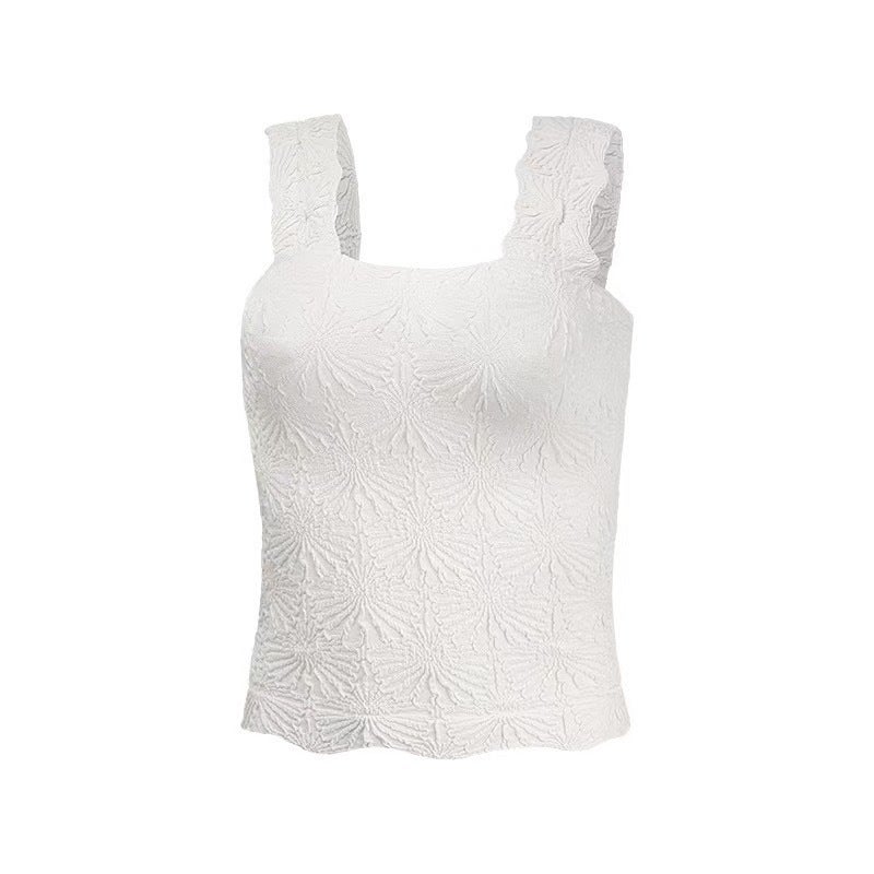 Women's Square Neck Sleeveless Vest - Image 5