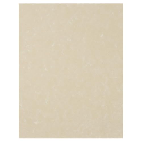 LUXPaper 8.5" x 11" Paper | Letter Size | Cream Parchment | 60lb. Text | 50 Qty - Image 1
