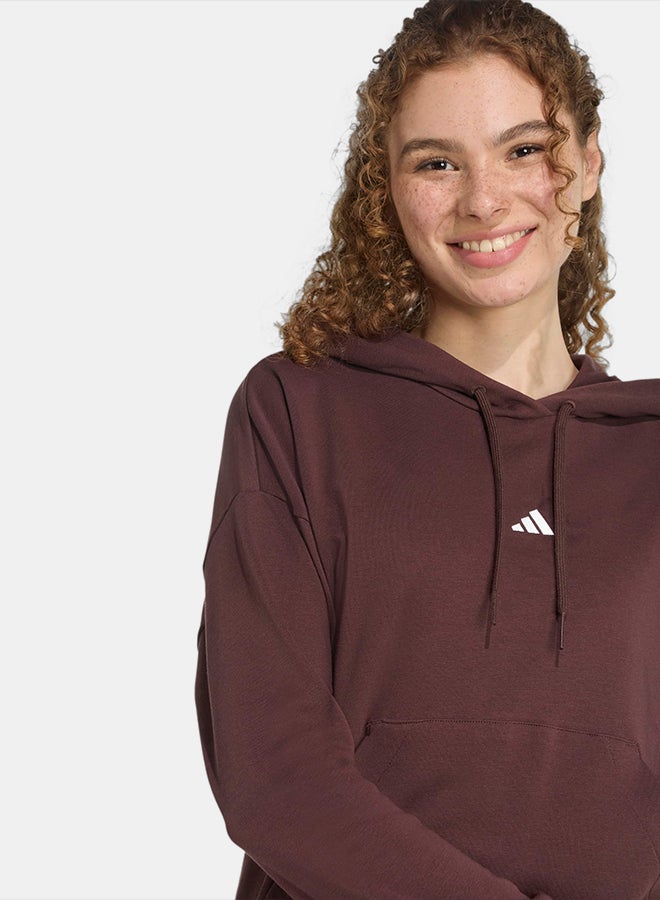 Adidas Essentials Small Logo French Terry Hoodie - Image 3
