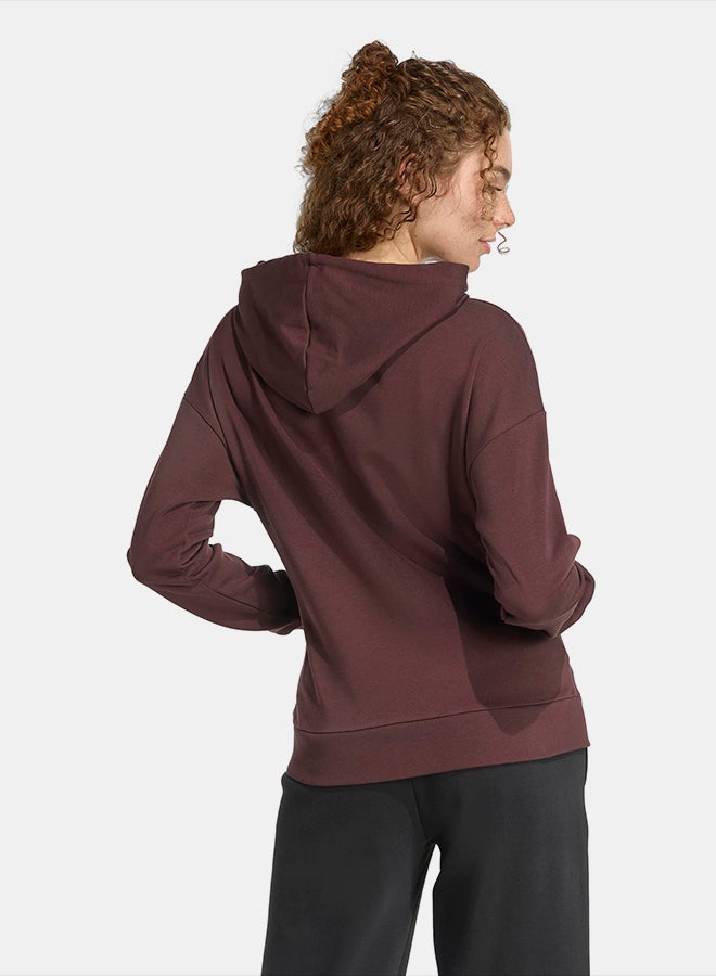 Adidas Essentials Small Logo French Terry Hoodie - Image 5