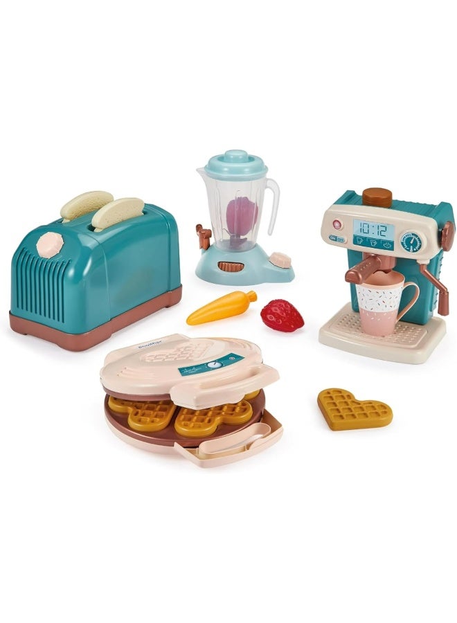 ecoiffier Jouets - 1683 - Super Pack Of 4 In 1 Appliances - Imitation Game - From 18 Months - Made In France - Image 1