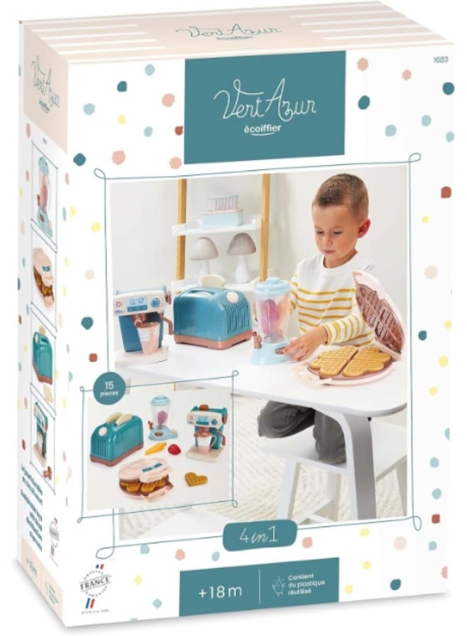 ecoiffier Jouets - 1683 - Super Pack Of 4 In 1 Appliances - Imitation Game - From 18 Months - Made In France - Image 2