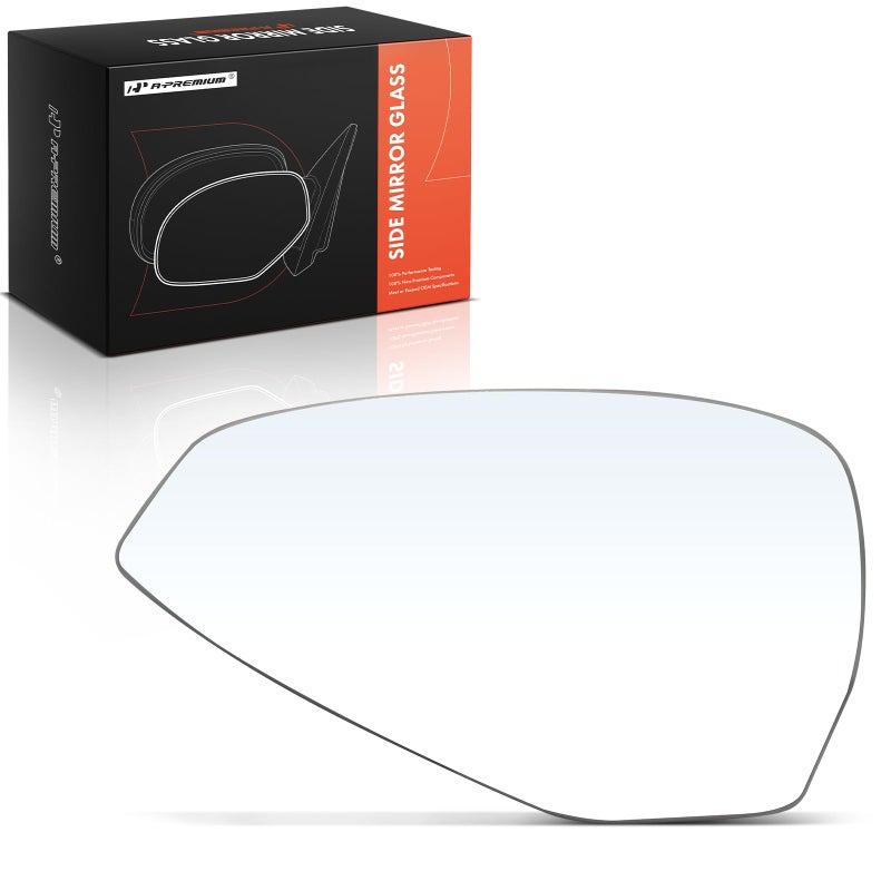 مرآة جانبية مدفأة للسائق اليسار مع لوحة دعم متوافقة مع أودي A4 2017-2020 A4 Allroad 2017-2021 A4 كواترو 2017-2021 A5 كواترو 2018-2021 A5 سبورت باك 2018-2021 S4 S5