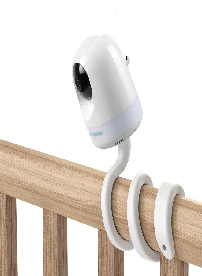 HOLACA Flexible Mount Crib Mount for Babysense Max View Monitor Babysense 5" HD 5.5''1080p Full HD Babysense HD S2/V43/ Video Baby Monitor - Twist Versatile Mounting Kit - Image 1