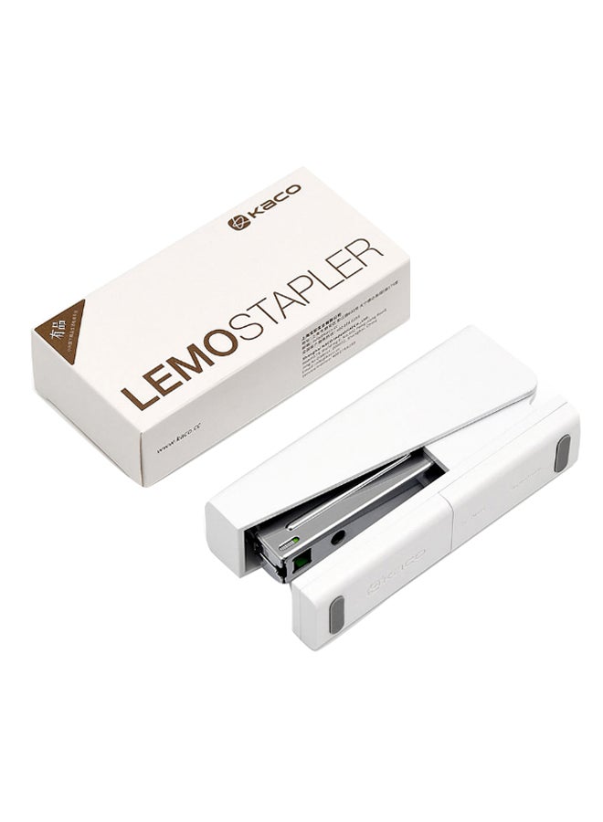 NIBEMINENT Portable Stapler And Staple Set White - Image 2