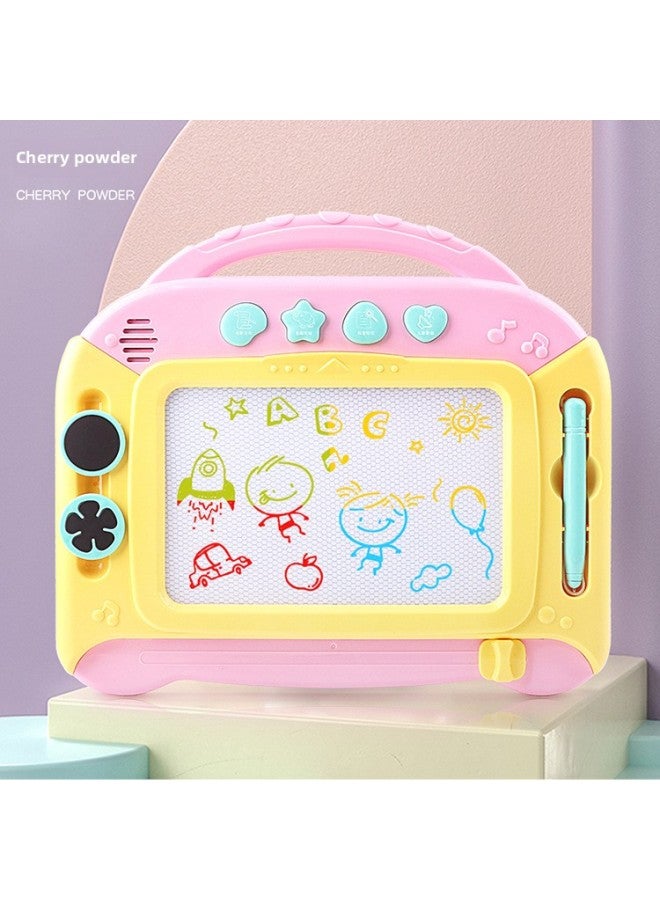 Children's Multi-functional Music Color Magnetic Sketchboard Early Education Educational Graffiti Writing Board Toys And Gifts-Color:Music Sketchpad Green - Image 4