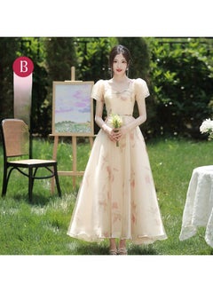 KUYING New Fashionable and Elegant Bridesmaid Dress  - Image 1