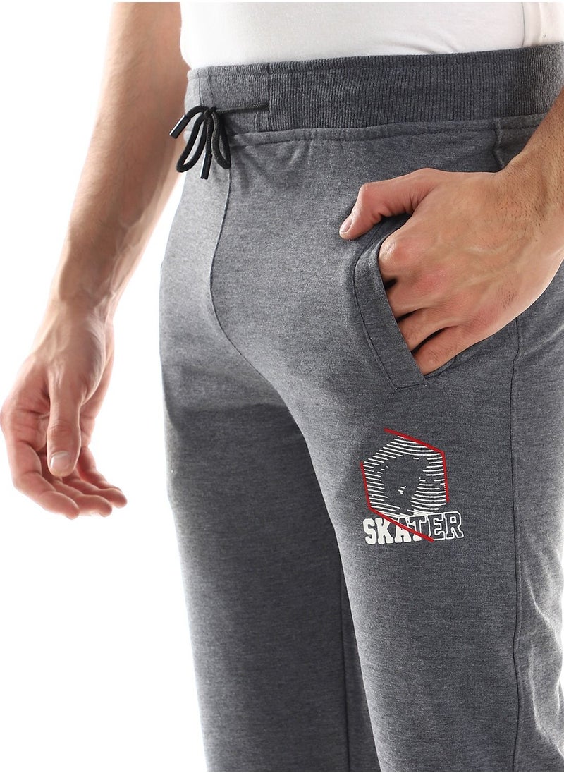 Caesar - Detailed Printed Casual Sweatpants - Image 1