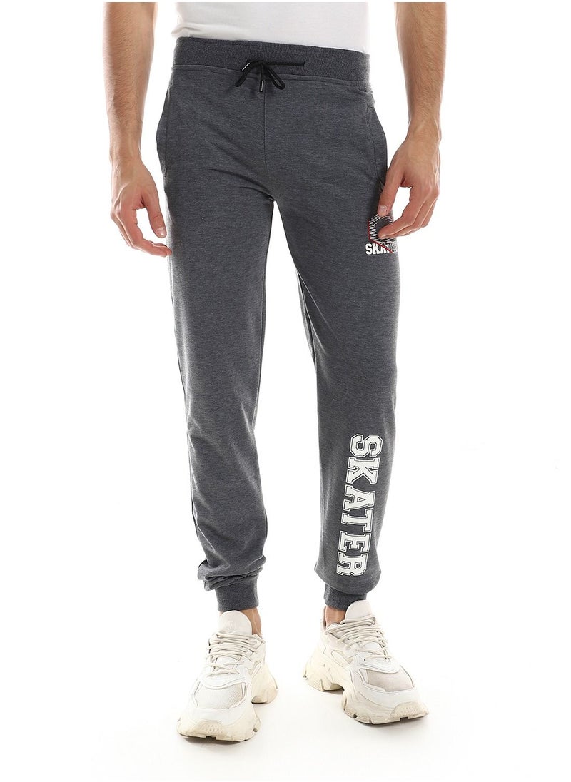 Caesar - Detailed Printed Casual Sweatpants - Image 1