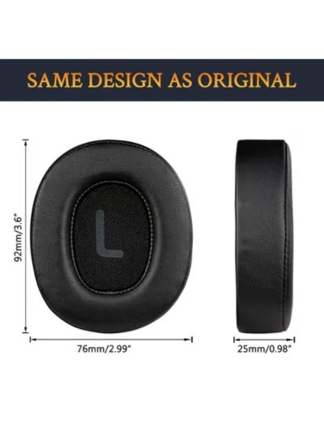 Chabeia Earpads Replacement for JBL Tune 700(700BT)/710(710BT)/720(720BT)/750(750BT,750BTNC)/760(760NC)/770(770NC) Headphones, Ear Pads Cushions with Softer Noise Isolation Foam (Black) - Image 2