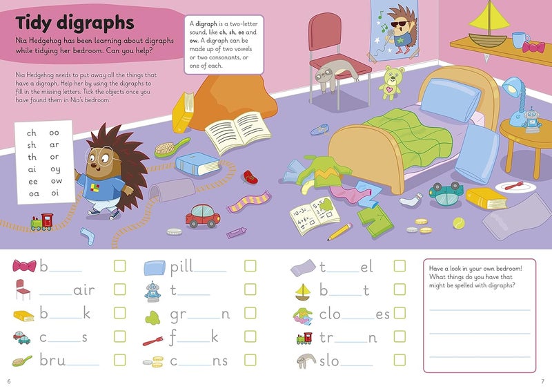First Spelling: A Learn with Ladybird Activity Book 5-7 years: Ideal for home learning (KS1) - Image 3