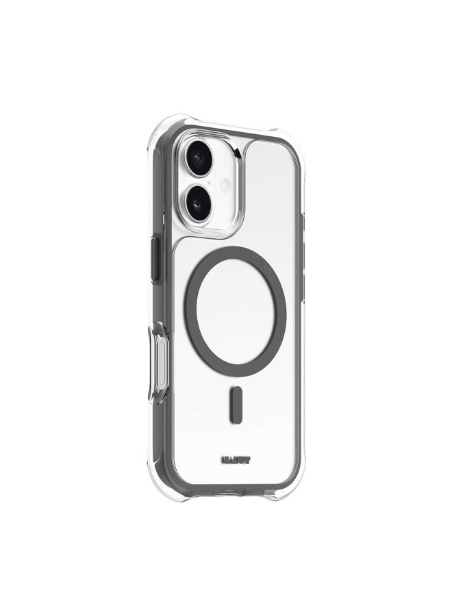 لوت جراب Laut AERO PROTECT لهاتف iPhone 17 - رمادي داكن - Image 1