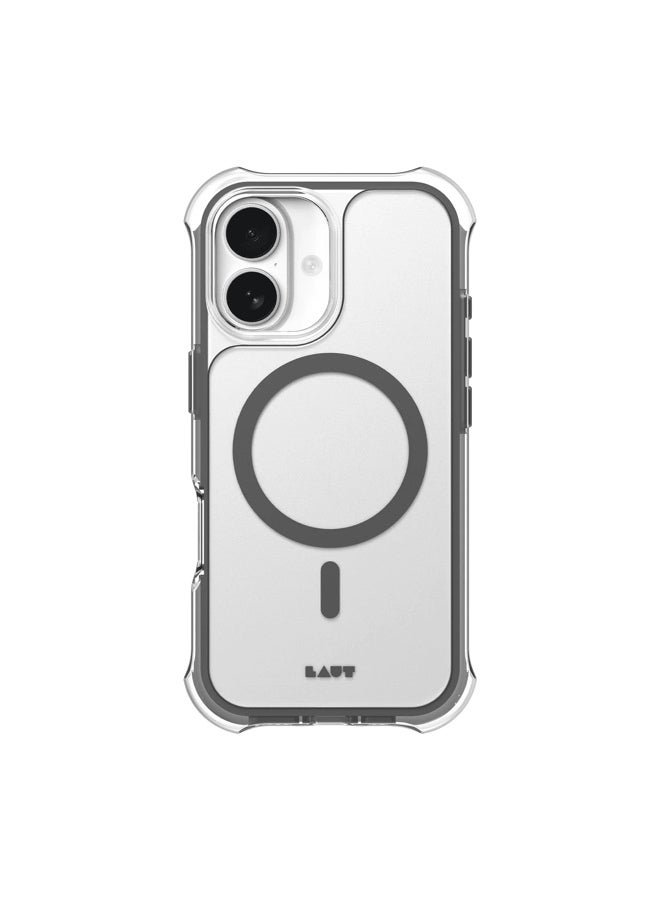 لوت جراب Laut AERO PROTECT لهاتف iPhone 17 - رمادي داكن - Image 2