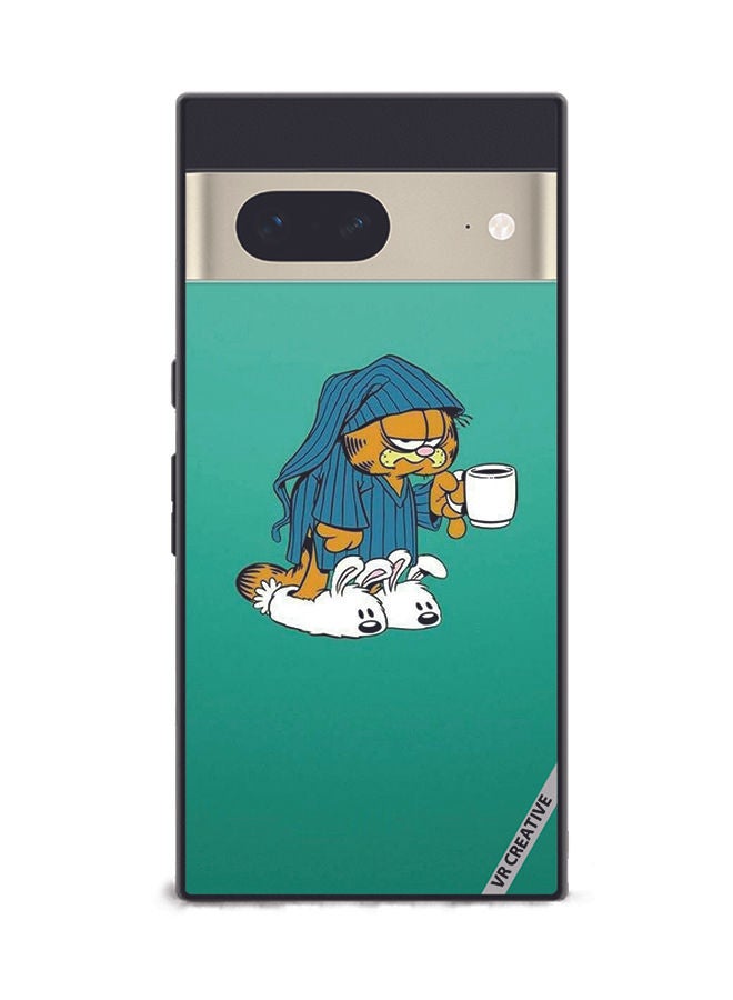 VR CREATIVE Protective Case Cover For Google Pixel 7 Cartoon Design Multicolour - Image 1
