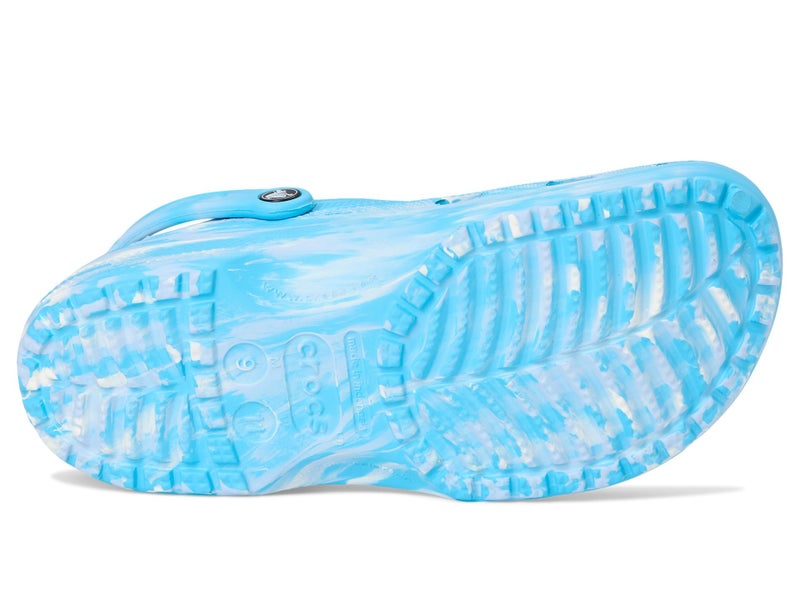 Crocs Unisex Classic Marbled Tie-Dye Clog, Tinted Glass/Multi, Womens 4, Mens 2, Medium - Image 3