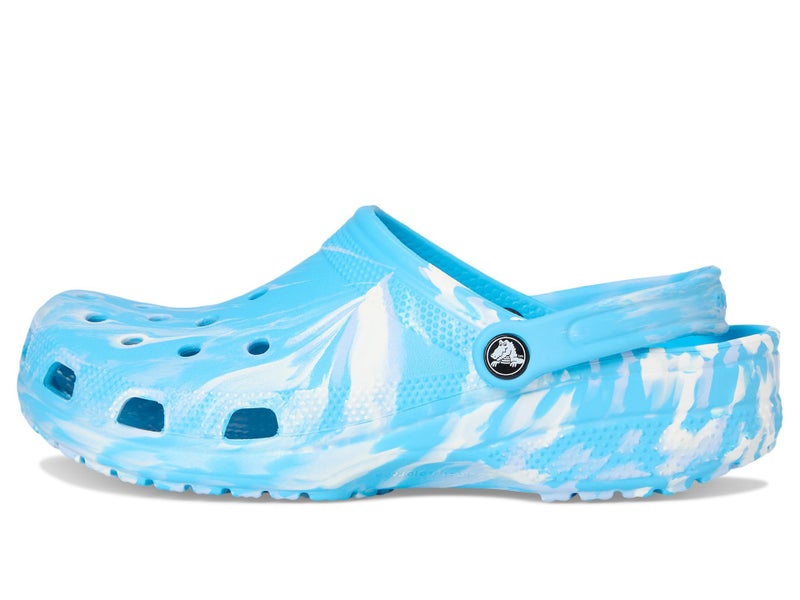 Crocs Unisex Classic Marbled Tie-Dye Clog, Tinted Glass/Multi, Womens 4, Mens 2, Medium - Image 4