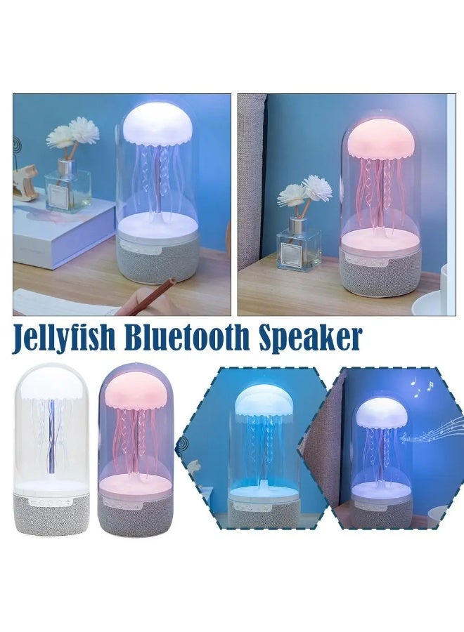 Jellyfish Bluetooth Speaker with Colorful LED Lights, Wireless Portable Speaker for Phones - Image 2