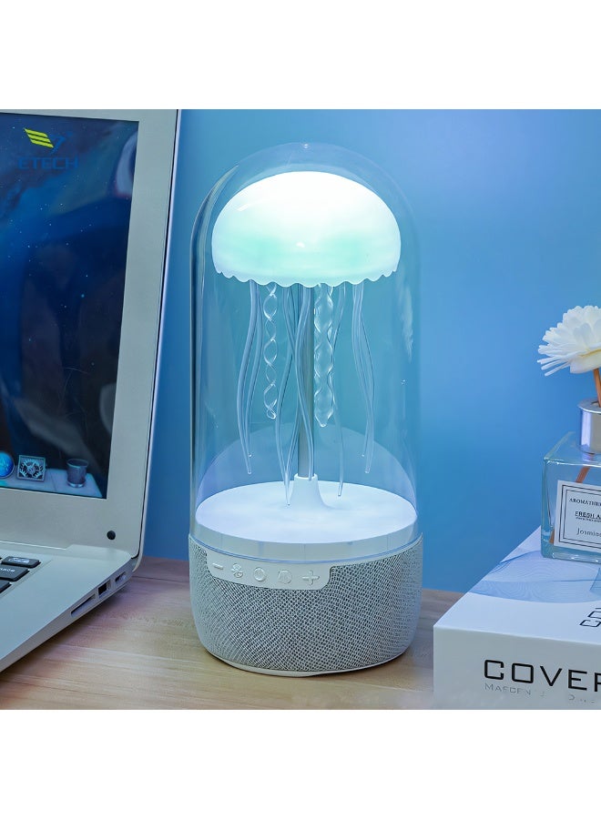 Jellyfish Bluetooth Speaker with Colorful LED Lights, Wireless Portable Speaker for Phones - Image 5