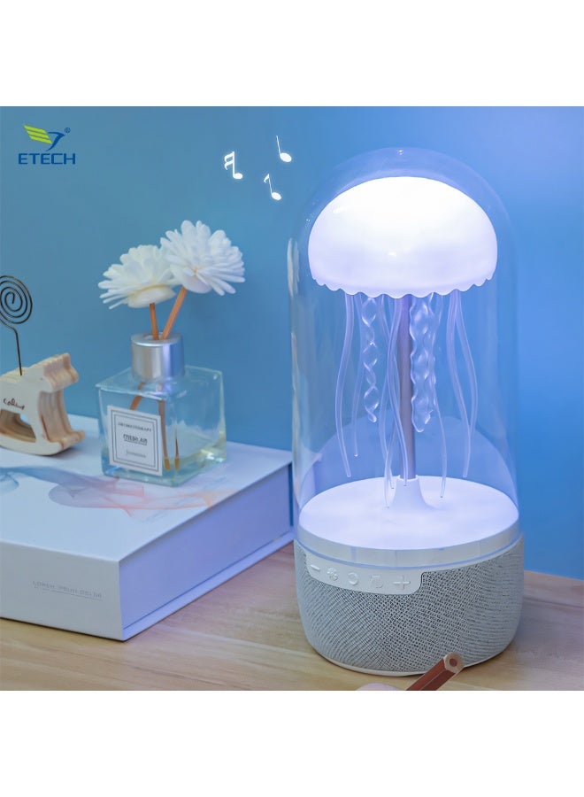 Jellyfish Bluetooth Speaker with Colorful LED Lights, Wireless Portable Speaker for Phones - Image 4