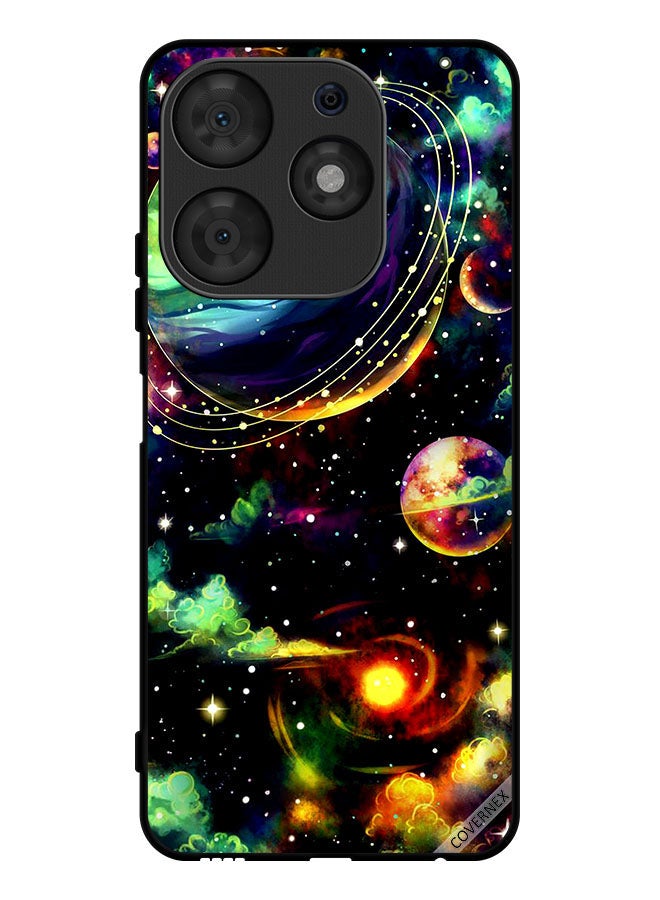 Covernex Protective Case Cover For Tecno Spark 10 Pro Plants Saturn - Image 1