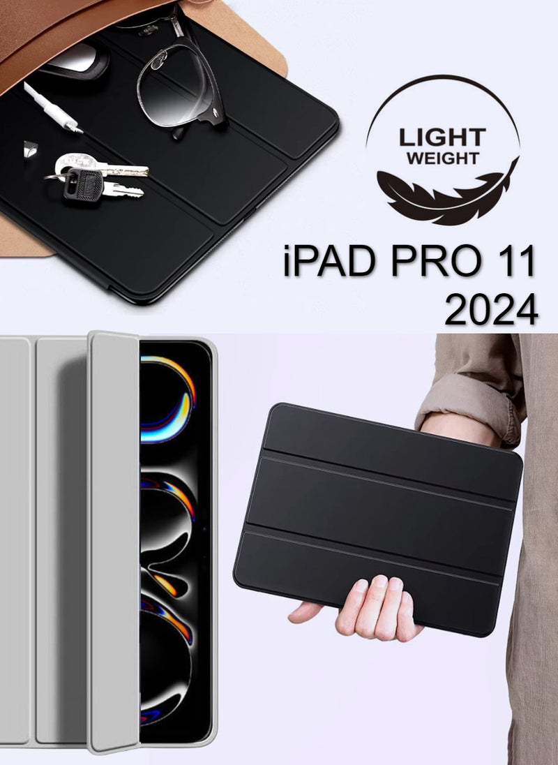 Blueberry Smart Case For iPad Pro 11 Inch Case 2024 with Pencil Holder - Image 4