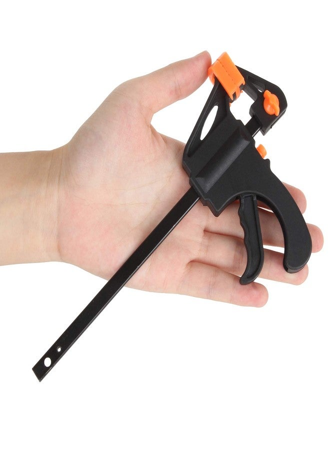 SENENQU 8 Pack 4 Inch Wood Clamps Grip Clamps, One-Hand Clamp/Spreader, 4" Wood Clamps Wood Working Tools - Image 5