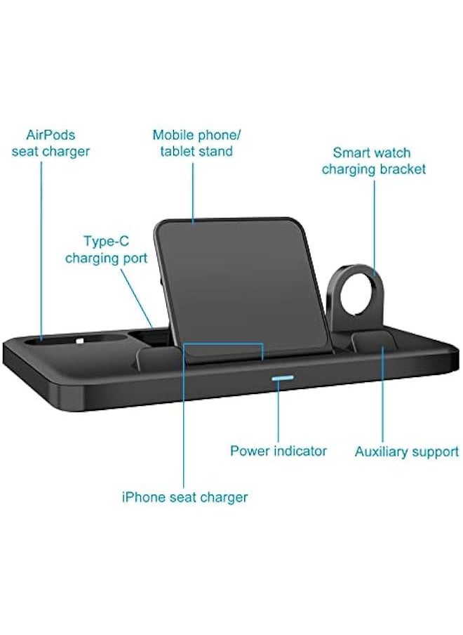 Generic - 3 in 1 Charging Station for Multiple Devices Apple Products, Charger Stand for iWatch Charging Stand for iPhone AirPods 3/2/1 Charging Dock Holder - Image 1