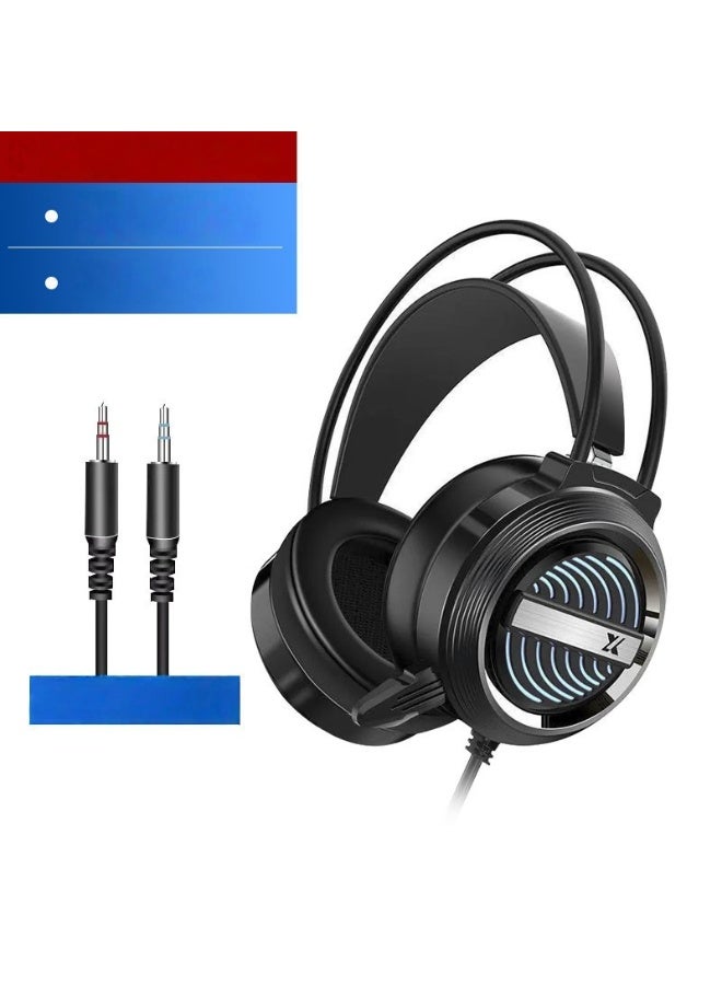 EBMINI New Computer Head Mounted Wired E-Sports Gaming Headset With Microphone