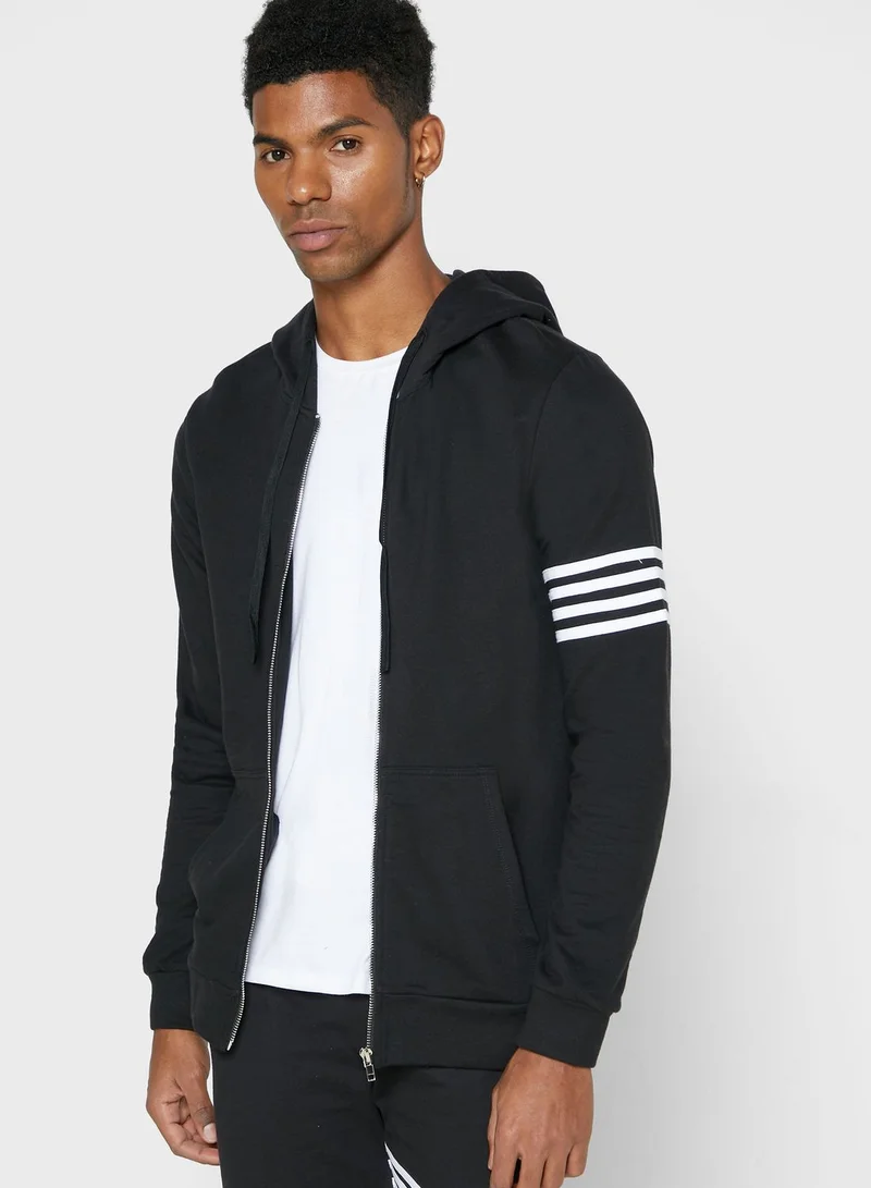 Seventy Five Stripe Detailed Tracksuit Set
