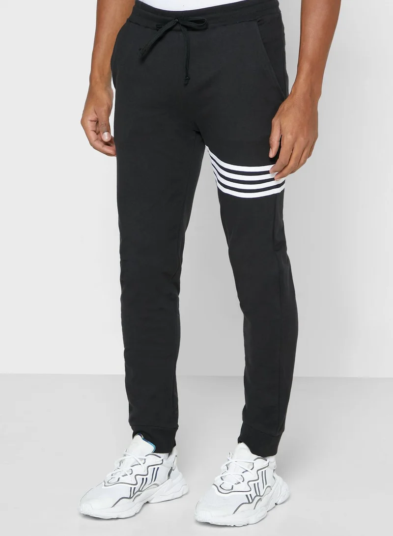 Seventy Five Stripe Detailed Tracksuit Set