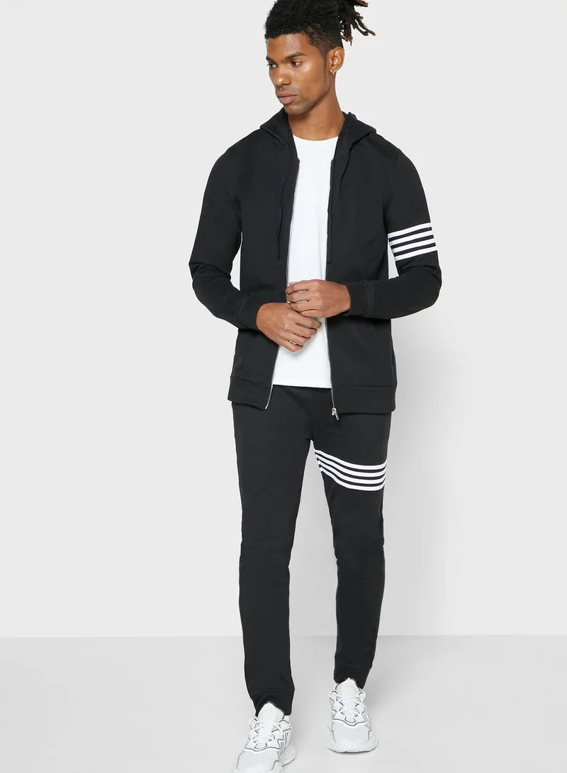 Seventy Five Stripe Detailed Tracksuit Set