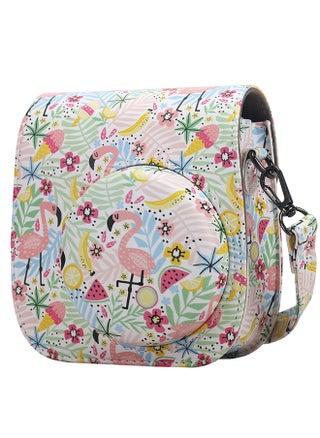 Case for Fujifilm Instax Mini 11/12 Case PU Leather Instant Camera Cover with Adjustable Strap - Flamingo Multi - pzsku/Z871E02AA221DC7AC90FFZ/45/_/1695026884/ce9c534a-ac51-4556-af91-ccdab9b52ce9