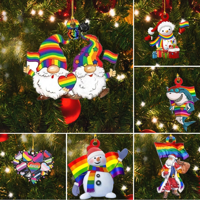 Christmas Pendant: 6Pcs Wooden Exquisite Ornaments - Cute Lightweight Christmas Tree Hanging Pendant for Christmas Indoor Decor Car Rearview Mirror - Image 2