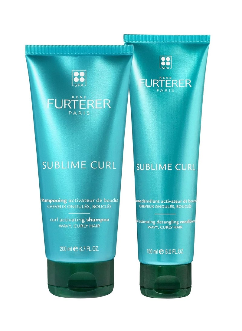 RENE FURTERER PARIS Rene Furterer SUBLIME CURL Curl Activating Shampoo - For Curly, Wavy Hair - Frizz Control