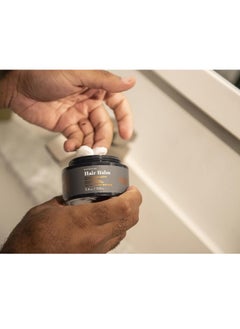 scotch porter Scotch Porter Curls & Waves Smoothing Hair Balm for Men | Instantly Controls, Moisturizes, Defines & Adds Shine | Free of Parabens, Sulfates & Silicones | Vegan | 3.4oz  - Image 3