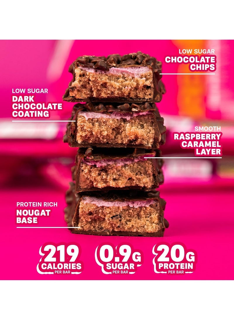 Grenade Grenade High Protein Bar Dark Chocolate Raspberry 60g Pack OF 12  - Image 2