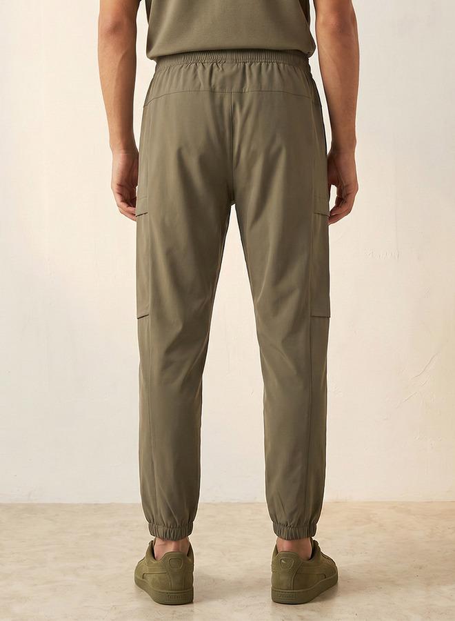 Kappa Cargo Joggers with Elasticated Waist - Image 4